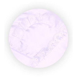 Saténová zavinovačka s krajkou New Baby