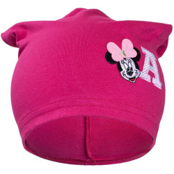 Podzimní dětská čepička New Baby Minnie růžová, 110 (4-5r), Růžová