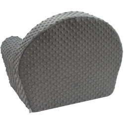 Dětské křeslo z Minky New Baby Cute Family šedé