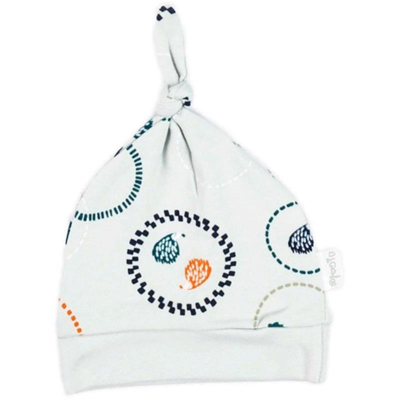 Kojenecká bavlněná čepička Nicol Fox Club, 62 (3-6m), Šedá