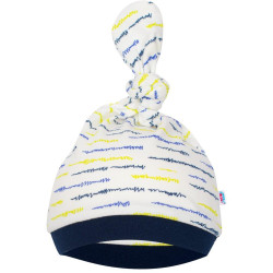Kojenecká bavlněná čepička New Baby Summertime kluk, 68 (4-6m), Dle obrázku