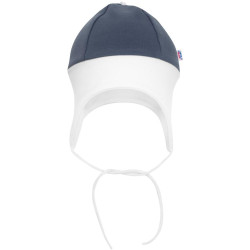 Kojenecká čepička New Baby The Best grafitová, 86 (12-18m), Šedá