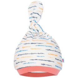 Kojenecká bavlněná čepička New Baby Summertime holka, 86 (12-18m), Dle obrázku