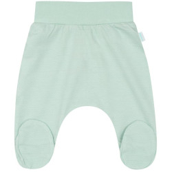 3-dílná kojenecká soupravička do porodnice New Baby I AM mátová, 62 (3-6m), Zelená