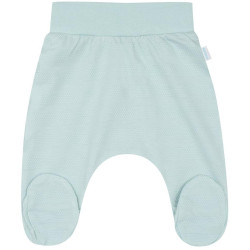 3-dílná kojenecká soupravička do porodnice New Baby I AM modrá, 62 (3-6m), Modrá