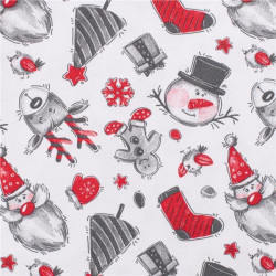 Kojenecké bavlněné polodupačky New Baby Christmas, 56 (0-3m), Dle obrázku