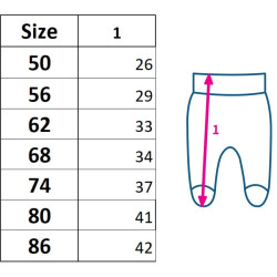 Kojenecké polodupačky New Baby Classic II bílé, 68 (4-6m), Bílá