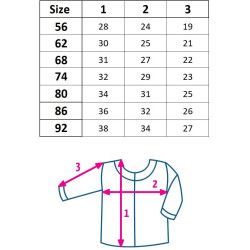 Kojenecký kabátek na knoflíky New Baby Luxury clothing Oliver bílý, 56 (0-3m), Bílá