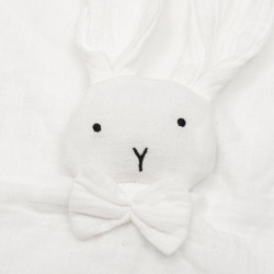 Mušelínový usínáček New Baby Rabbit white