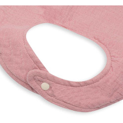 Mušelínový dětský bryndák New Baby pink