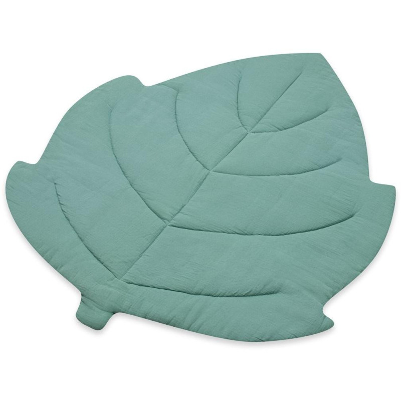 Mušelínová hrací deka New Baby Leaf mint