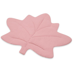 Mušelínová hrací deka New Baby Maple Leaf pink