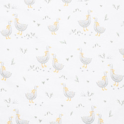 Bavlněný set do postýlky s výplní New Baby Husičky 90x120cm