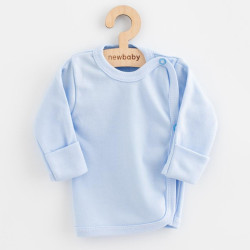 Kojenecká košilka New Baby Classic II modrá, 62 (3-6m), Modrá