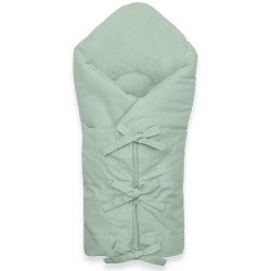 Klasická šněrovací zavinovačka New Baby sea green