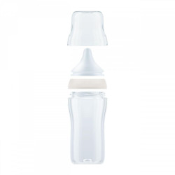 Skleněná kojenecká láhev NUK Perfect Match Temperature Control 230 ml