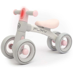 Dětské odrážedlo s LED světlem Milly Mally FLIXY pink