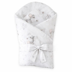 Dětská zavinovačka New Baby Cute mouse 80x80 cm