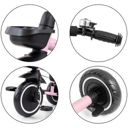 Dětská tříkolka Milly Mally Axel pink